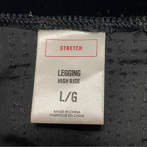 Express Black Sequin Leggings - Picture 11 of 12